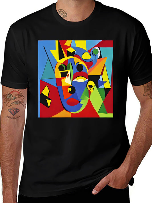 Abstract Art Graphic Tee - Modern Art T-Shirt