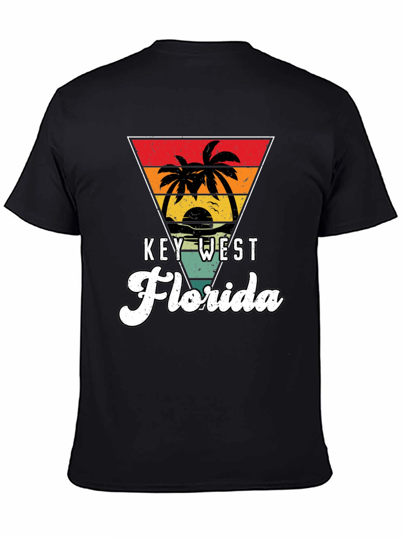 Key West Florida Retro Graphic T-Shirt