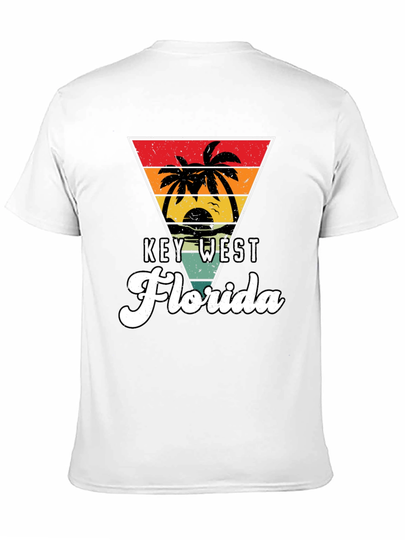 Key West Florida Retro Graphic T-Shirt