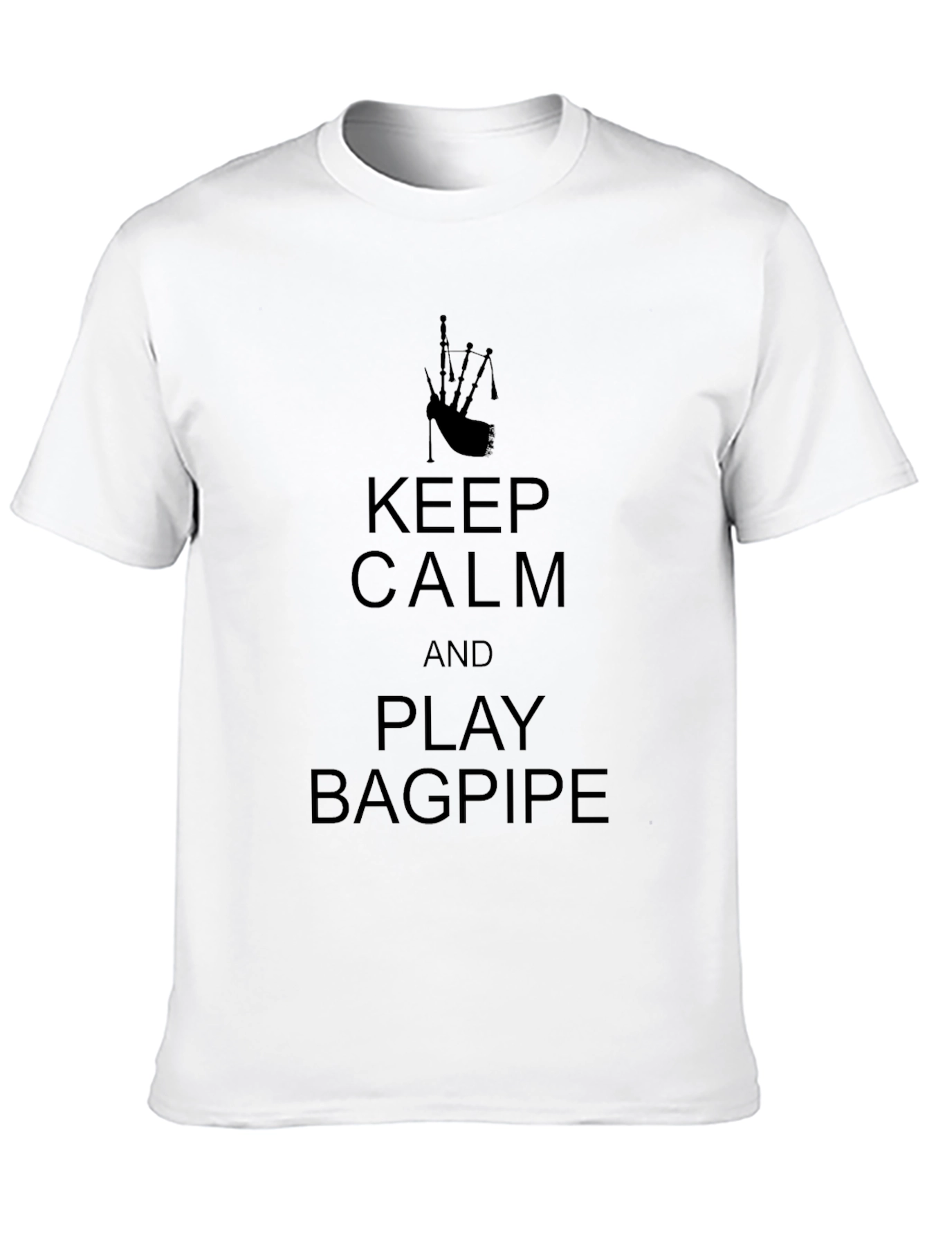 Keep Calm and Play Bagpipe T-Shirt