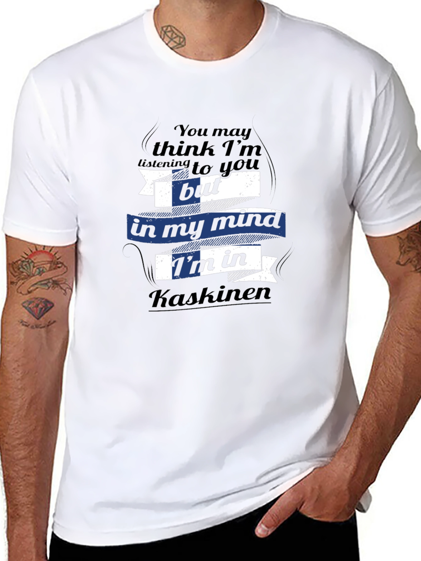 Kaskinen Mind T-Shirt - Finland Pride Tee