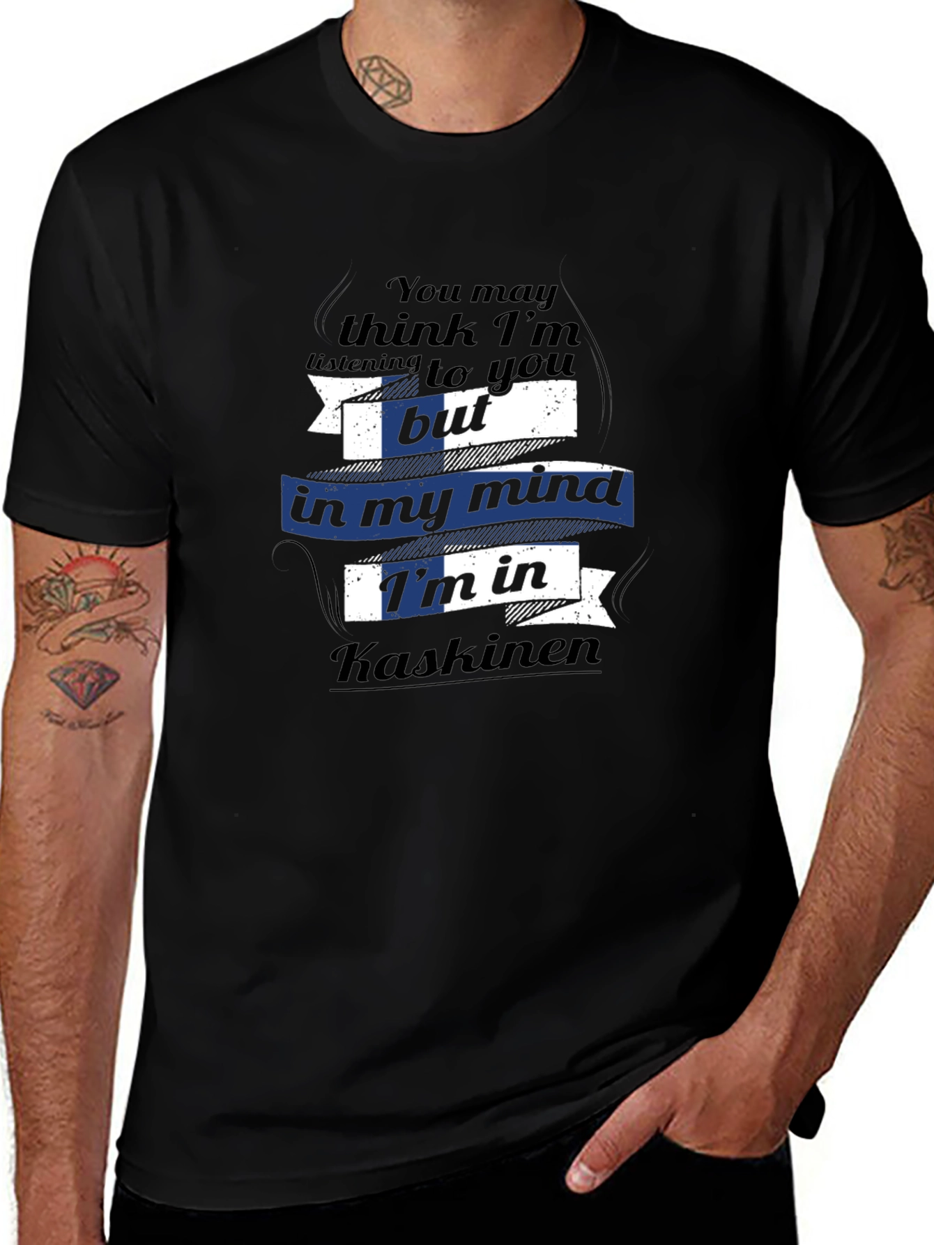 Kaskinen Mind T-Shirt - Finland Pride Tee