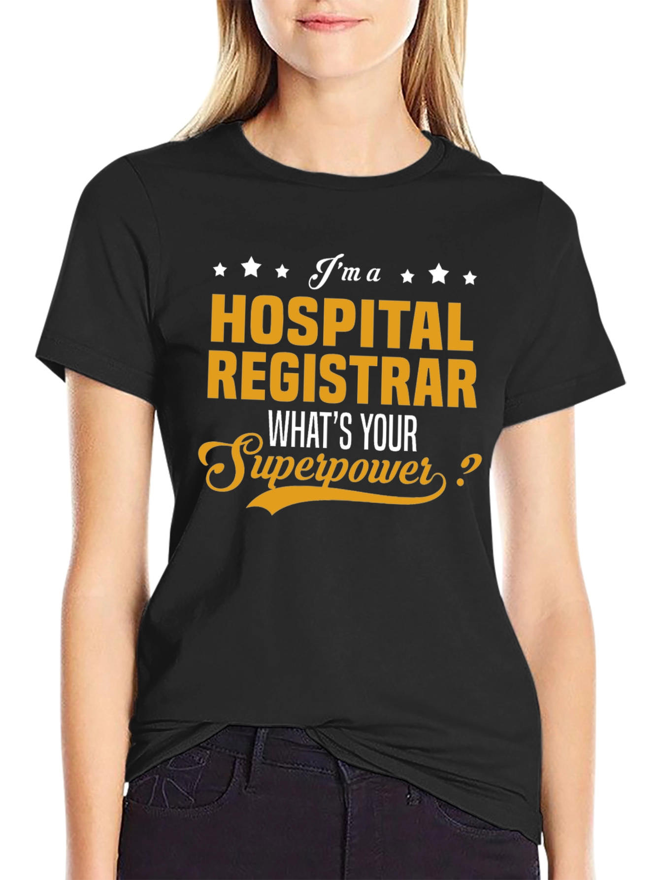 Hospital Registrar Superpower T-Shirt
