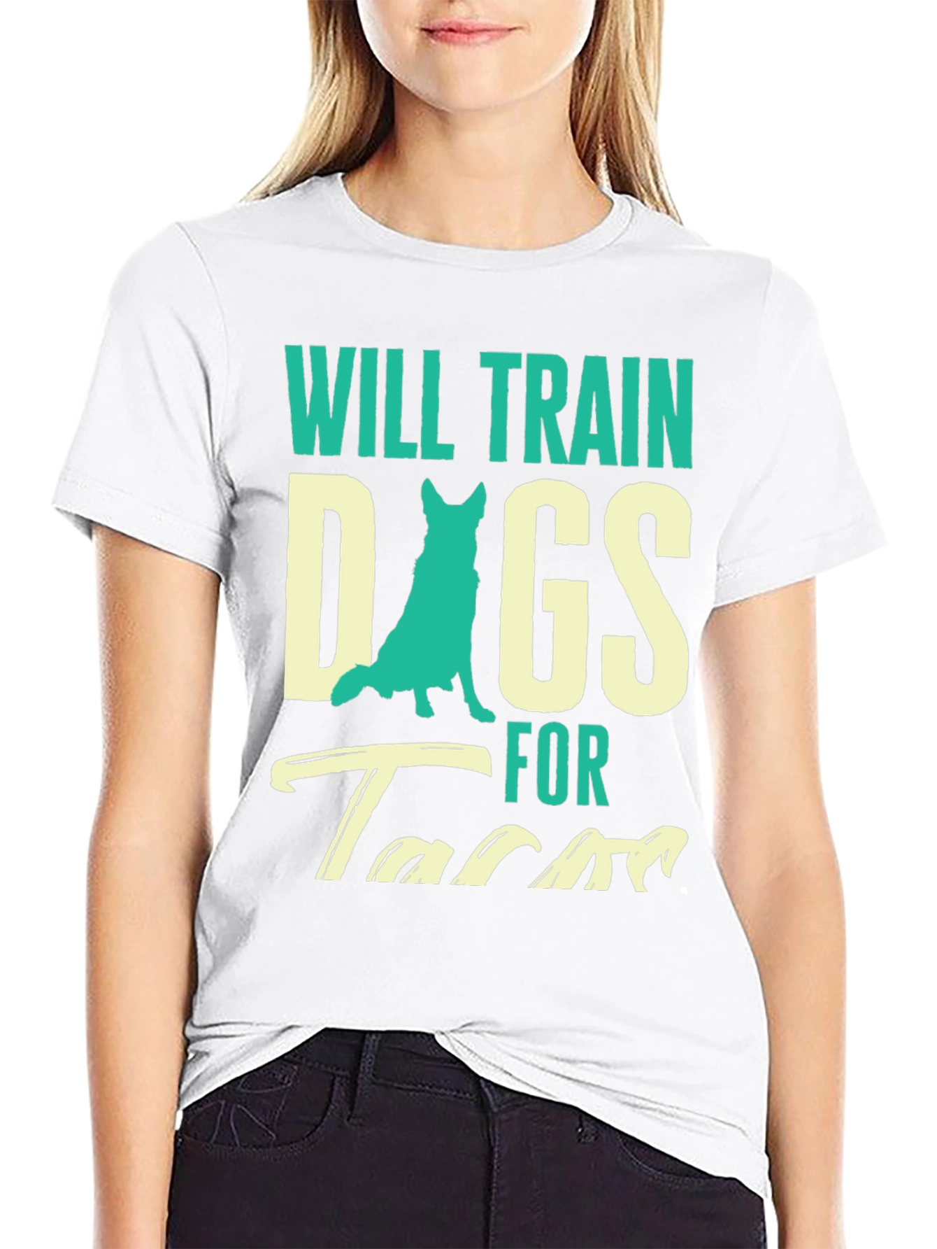 Will Train Dogs for Tacos Graphic Tee