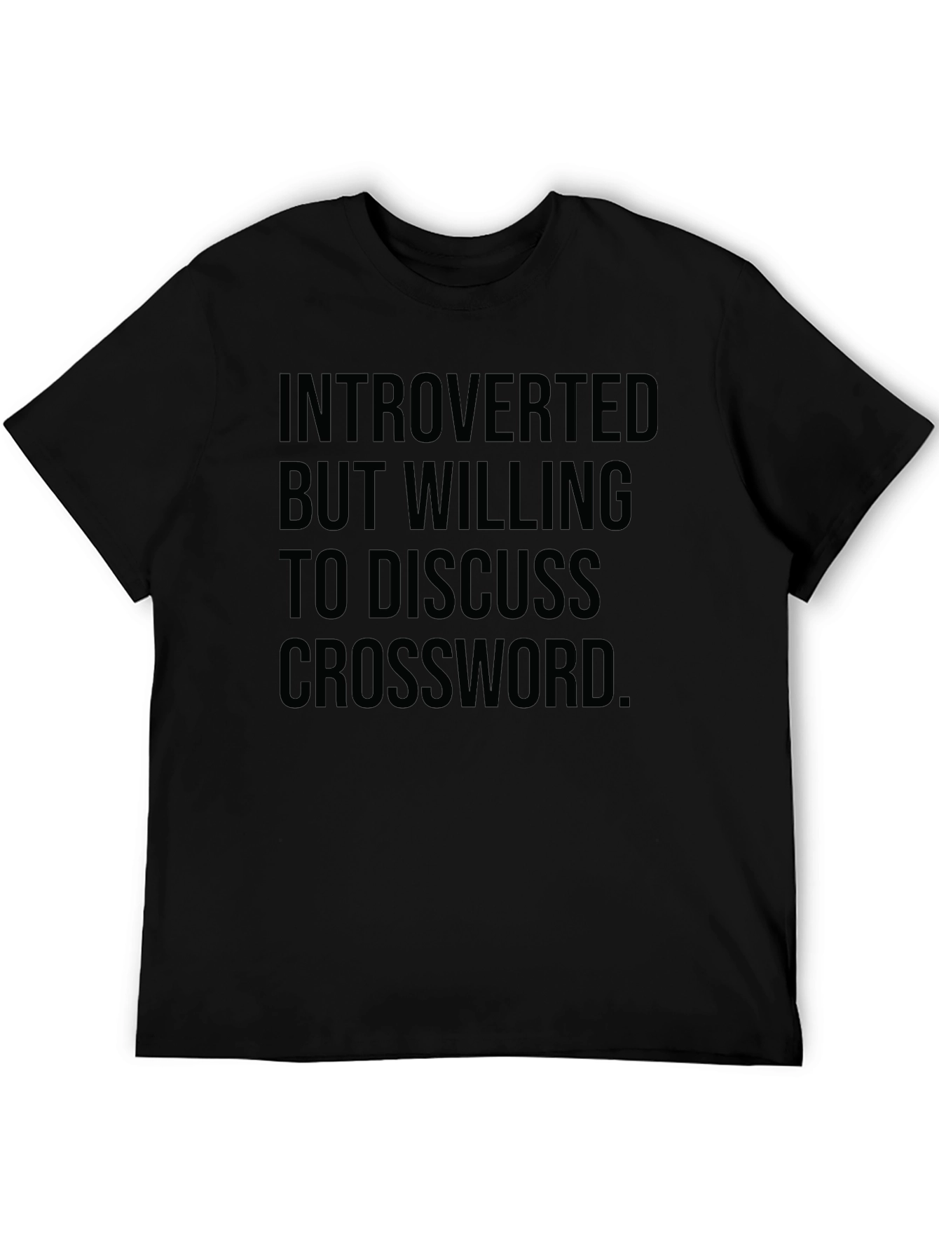 Introverted Crossword T-Shirt