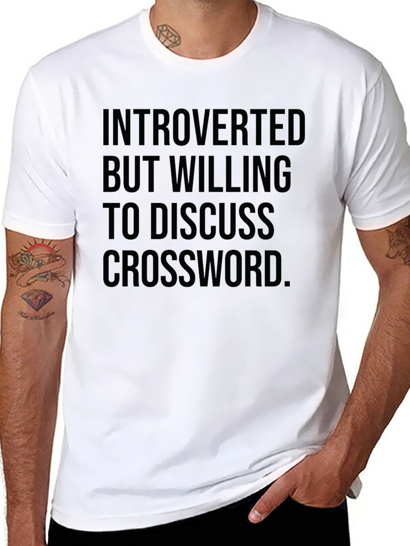 Introverted Crossword T-Shirt