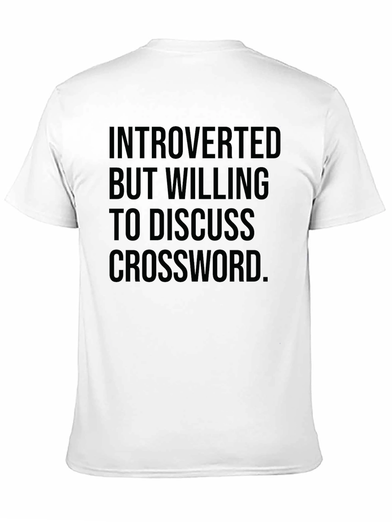 Introverted Crossword T-Shirt