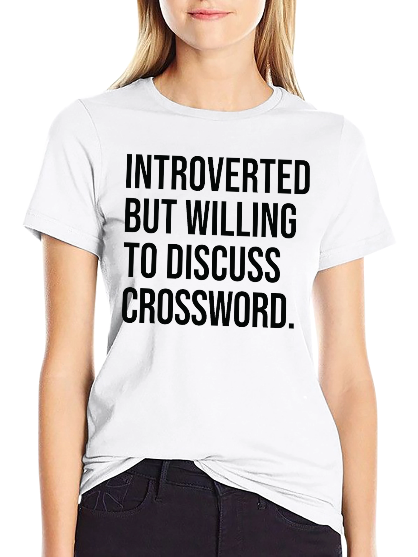 Introverted Crossword T-Shirt