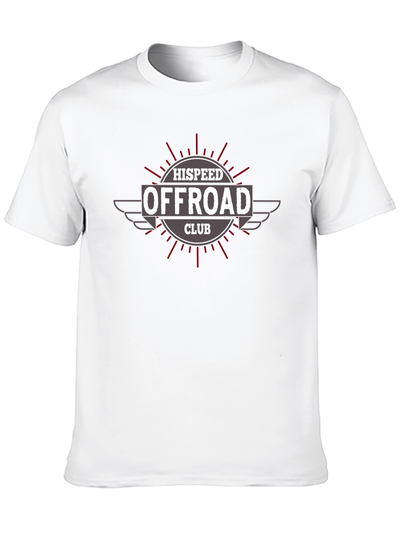 HiSpeed Offroad Club Black Graphic Tee