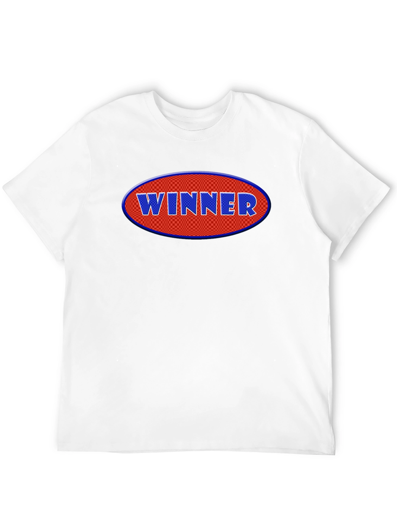 Winner Graphic Tee - Black Cotton T-Shirt