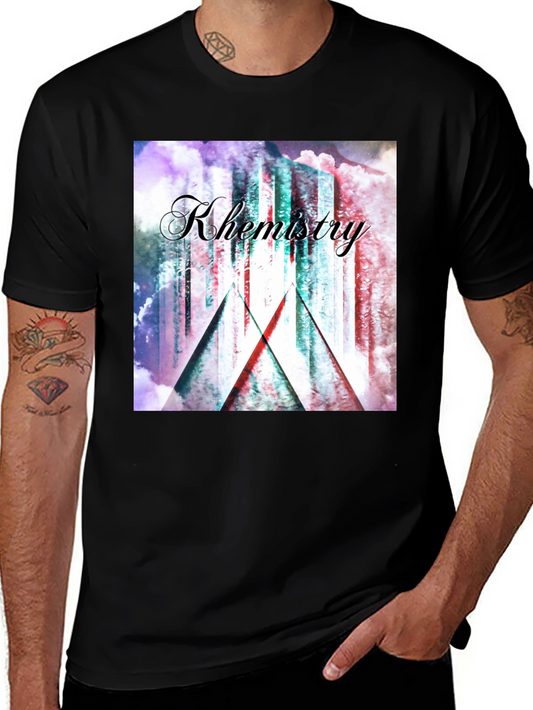 Abstract Khemistry Graphic Tee - Modern Design