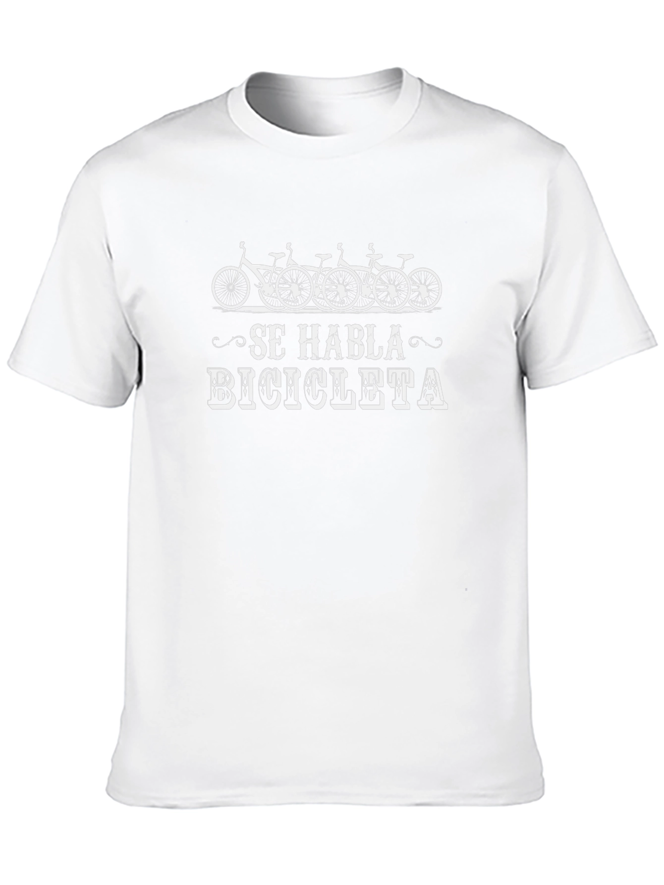 Se Habla Bicicleta Graphic T-Shirt - Cycling Enthusiast