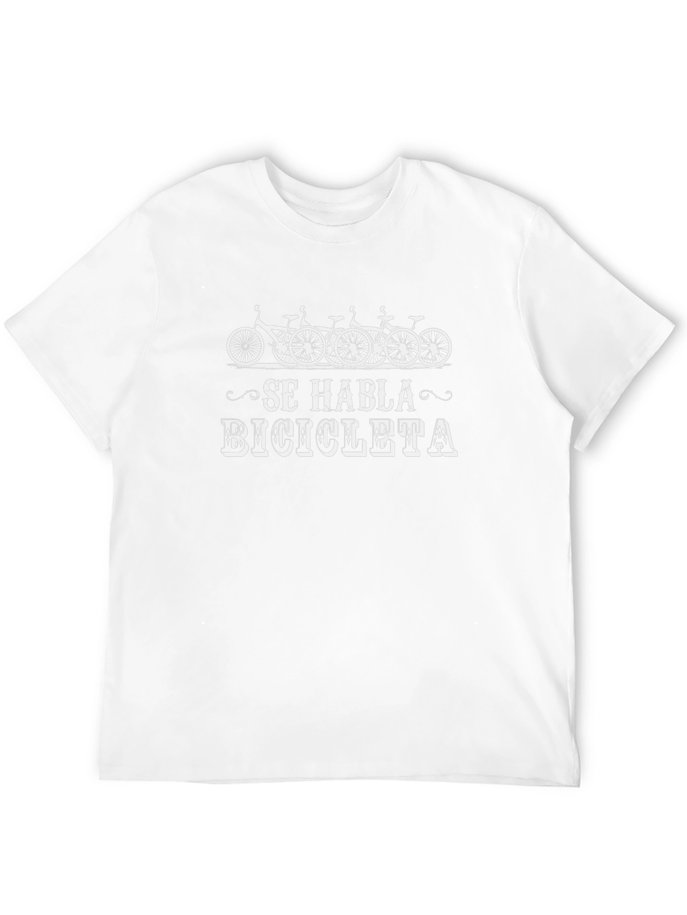 Se Habla Bicicleta Graphic T-Shirt - Cycling Enthusiast