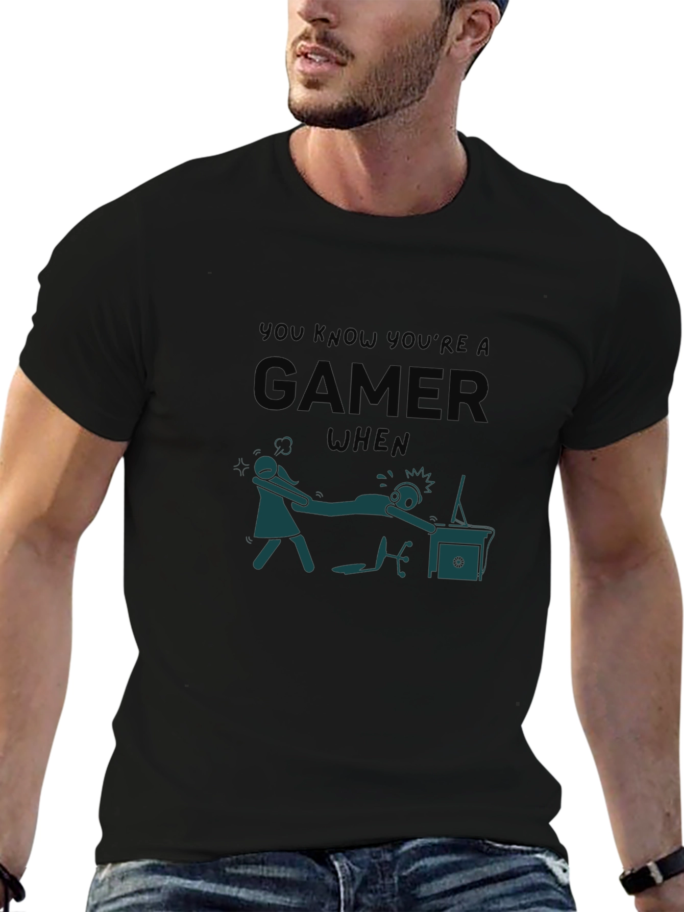 Gamer T-Shirt: You Know Youre A Gamer