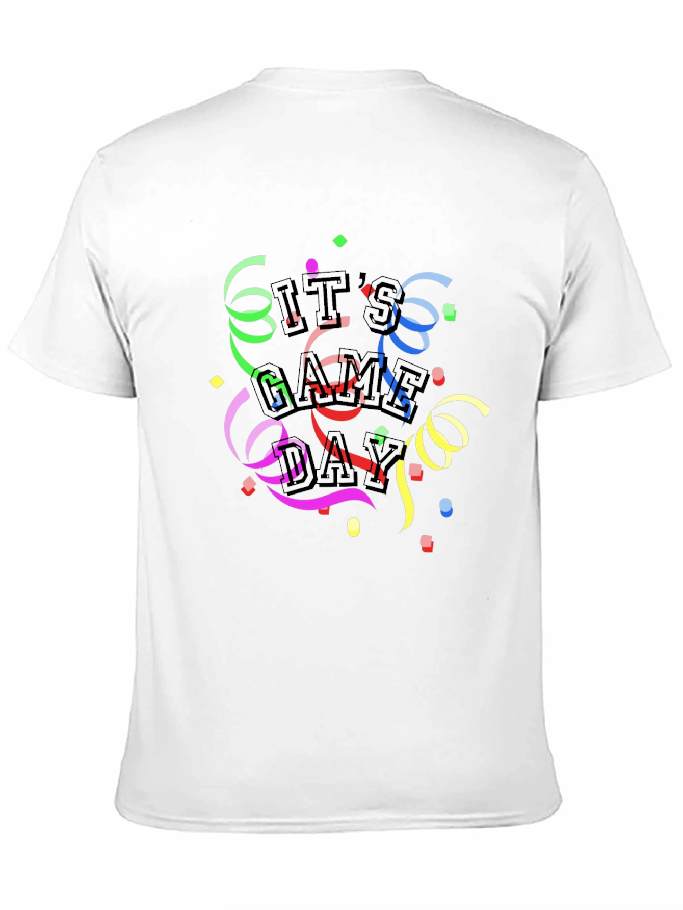 Its Game Day Black T-Shirt
