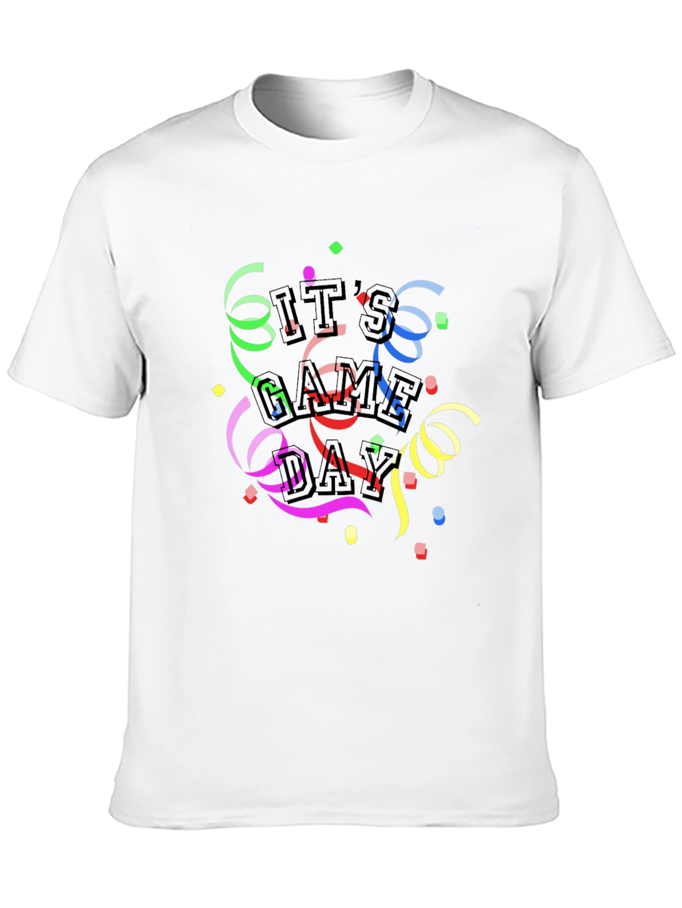 Its Game Day Black T-Shirt