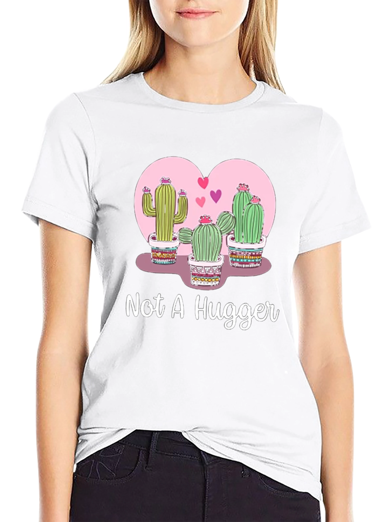 Not A Hugger Cactus T-Shirt