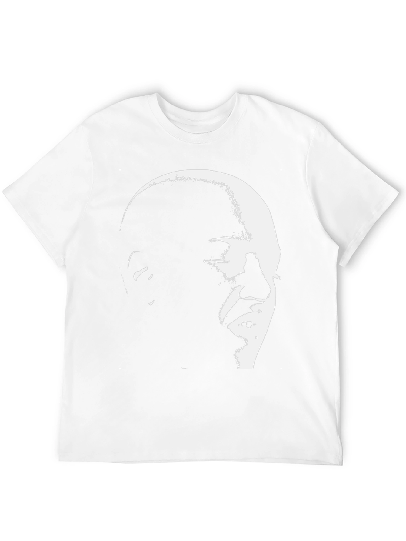 Bold Portrait Graphic Tee - Black