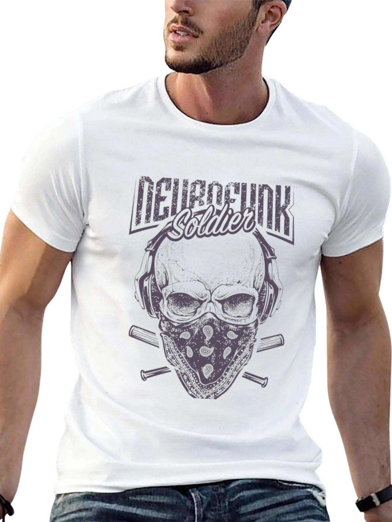 Neurofunk Soldier Graphic T-Shirt