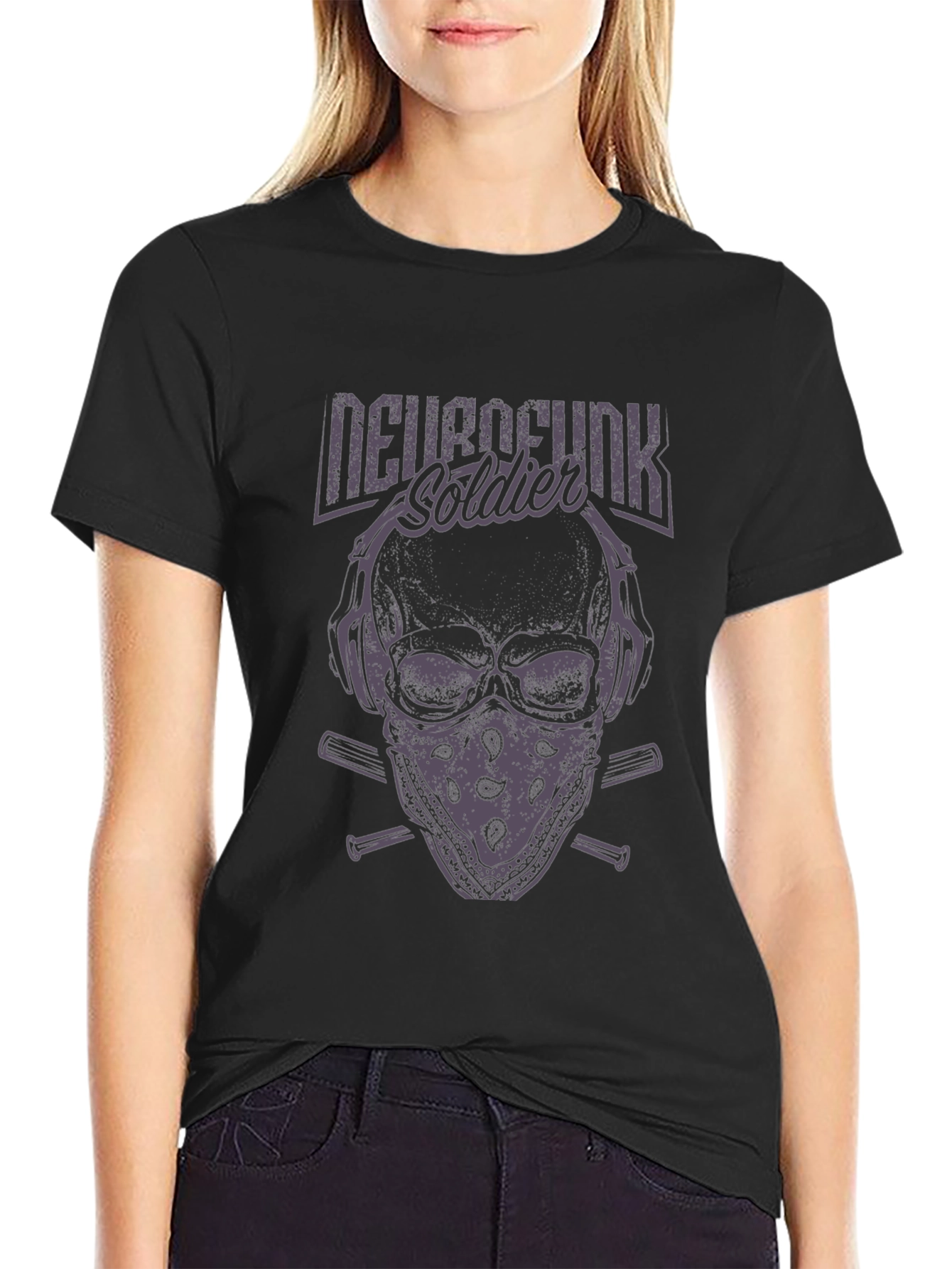 Neurofunk Soldier Graphic T-Shirt