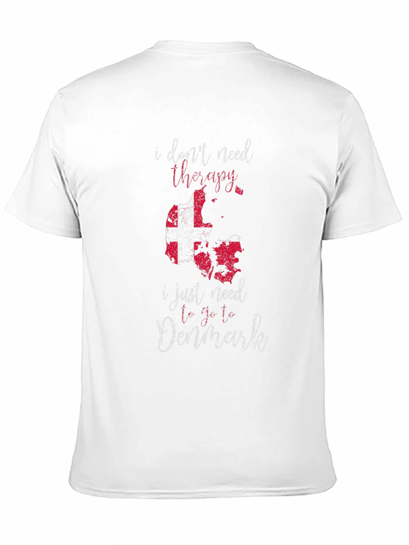Denmark Therapy T-Shirt - Funny Travel Tee