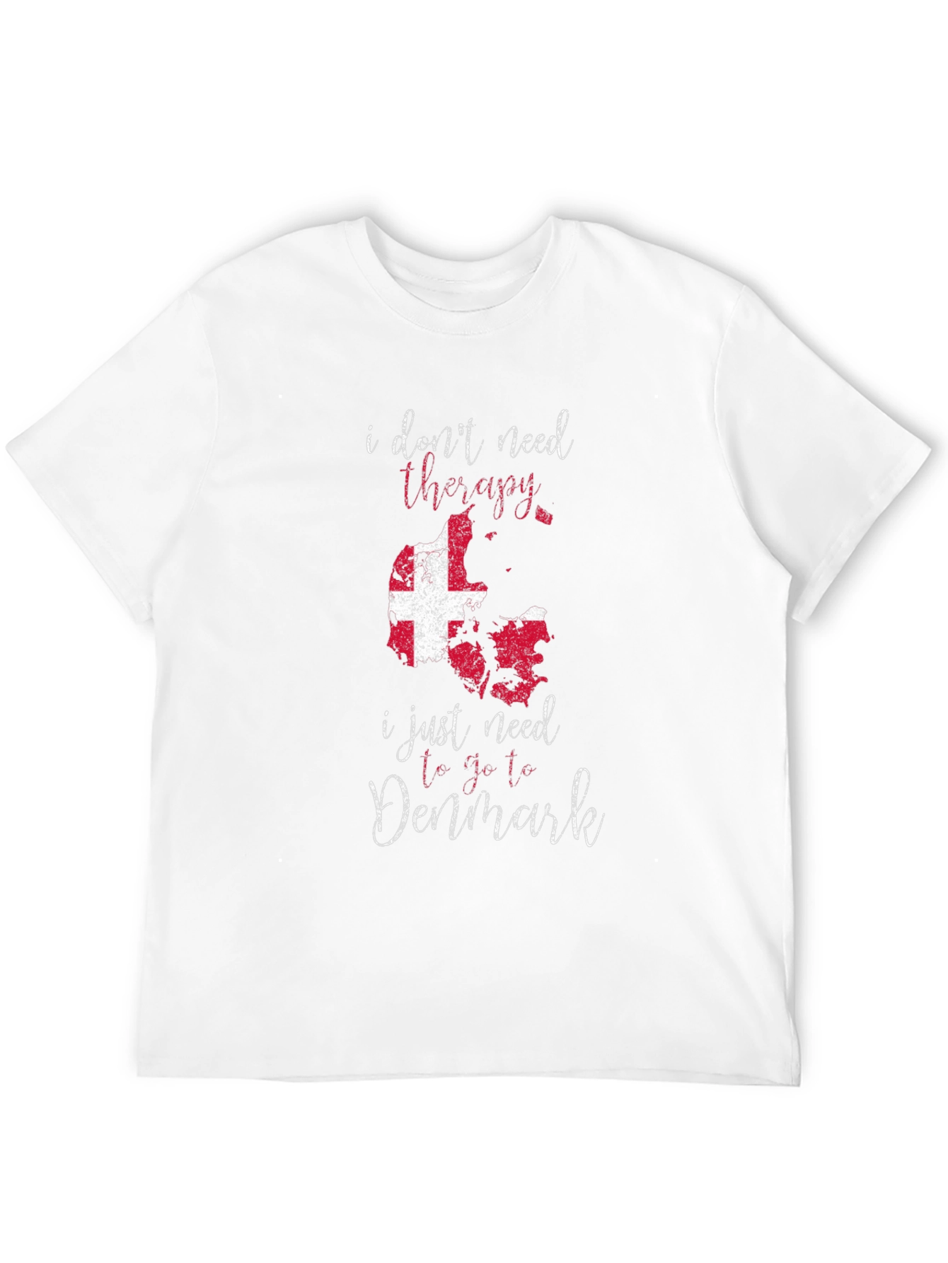 Denmark Therapy T-Shirt - Funny Travel Tee