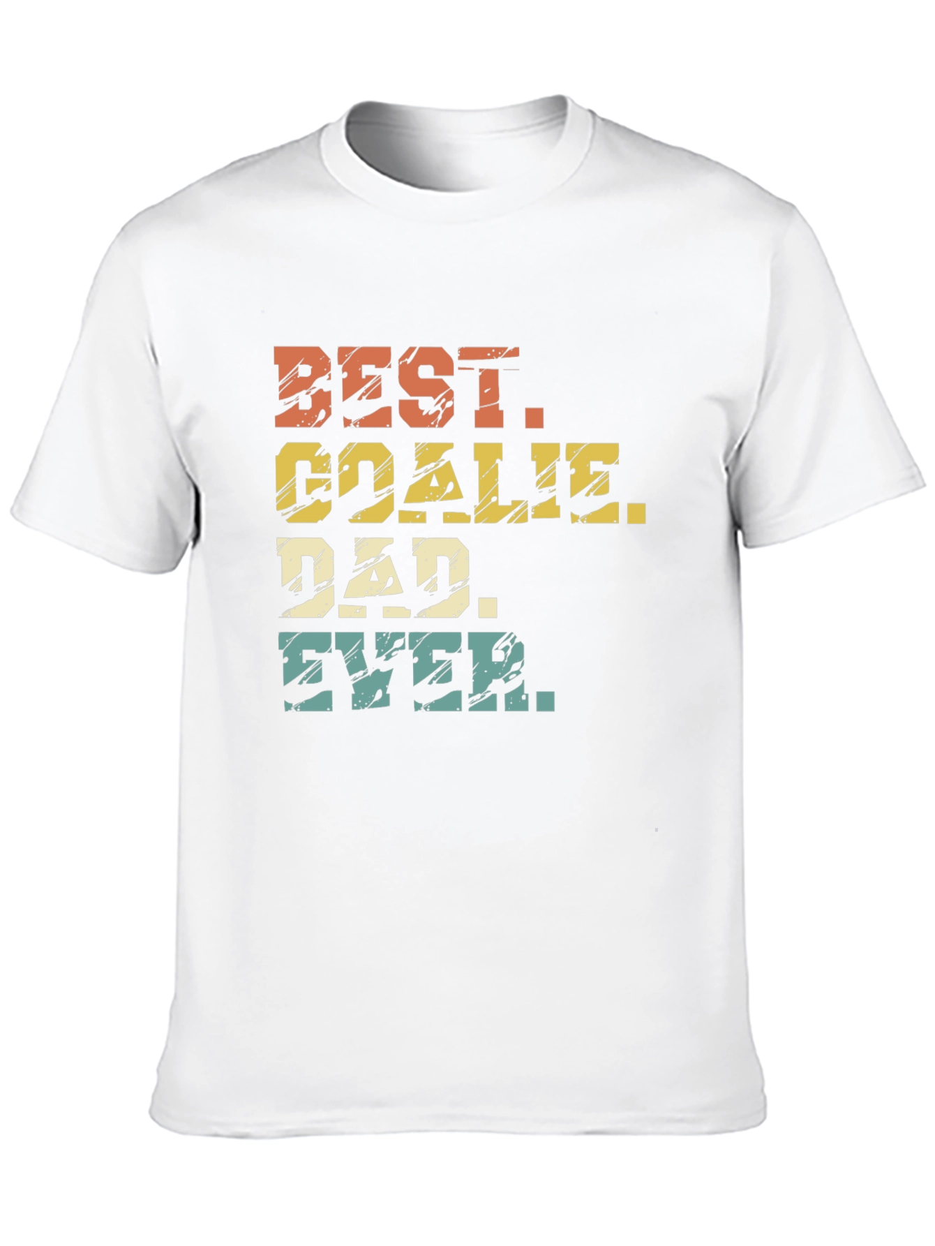 Best Goalie Dad Ever - Graphic T-Shirt