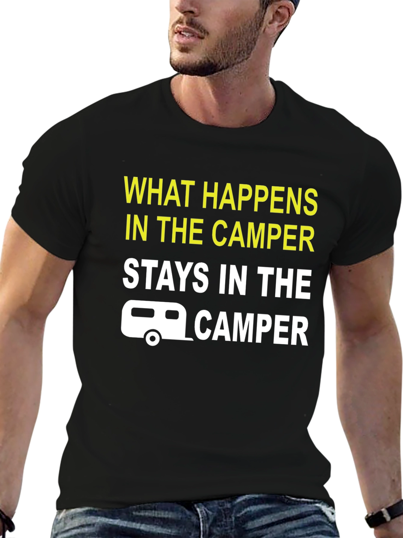 Camper T-Shirt: What Happens in the Camper Stays