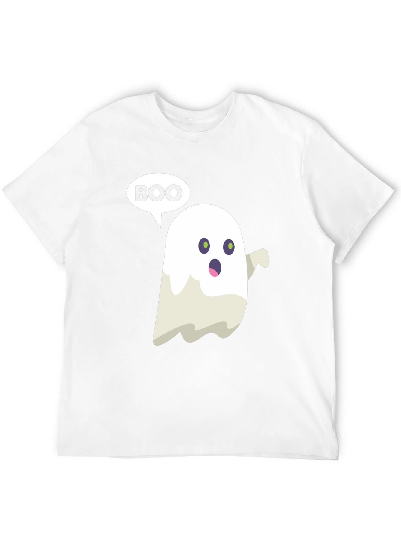 Boo Ghost Graphic Tee - Spooky Season Shirt