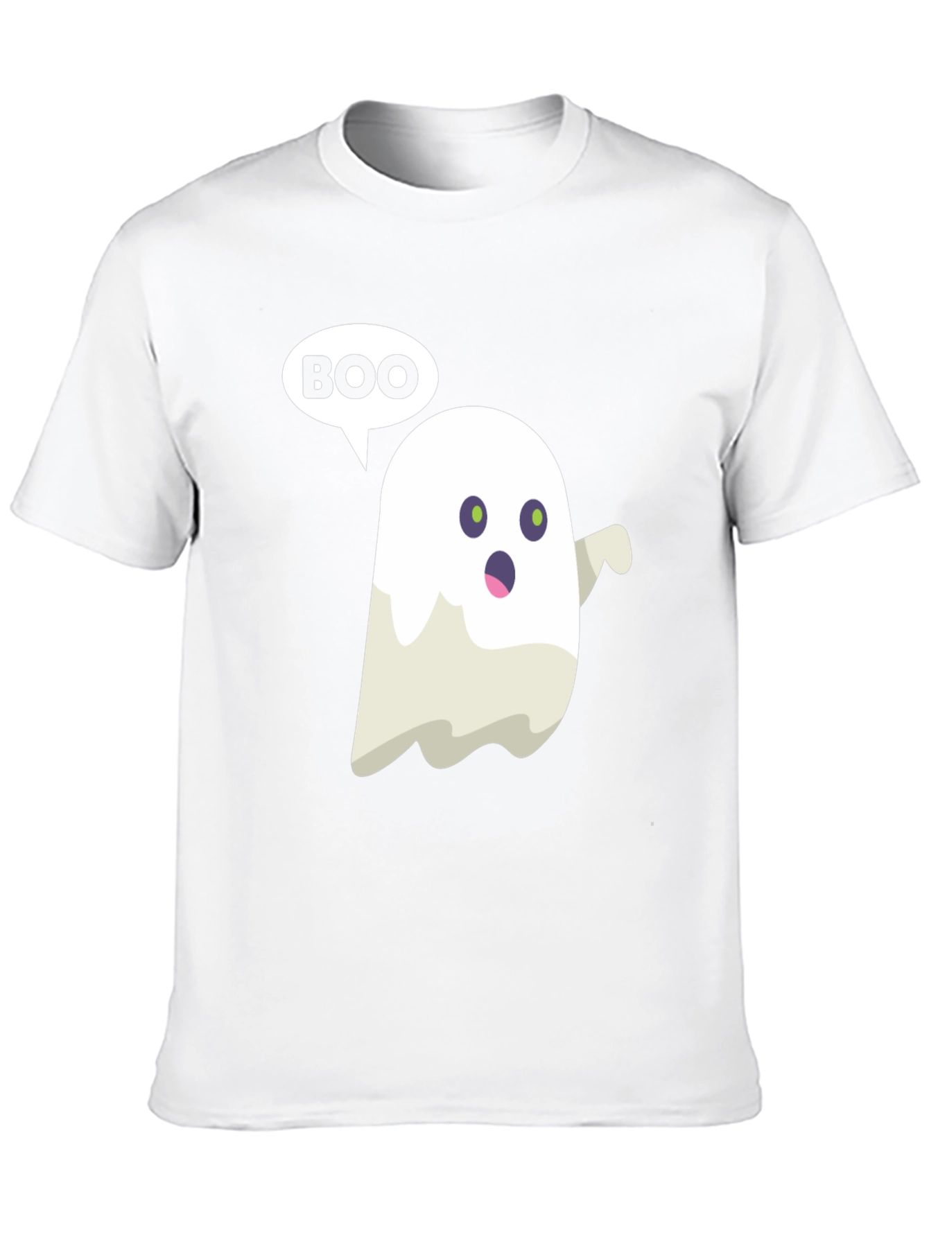 Boo Ghost Graphic Tee - Spooky Season Shirt