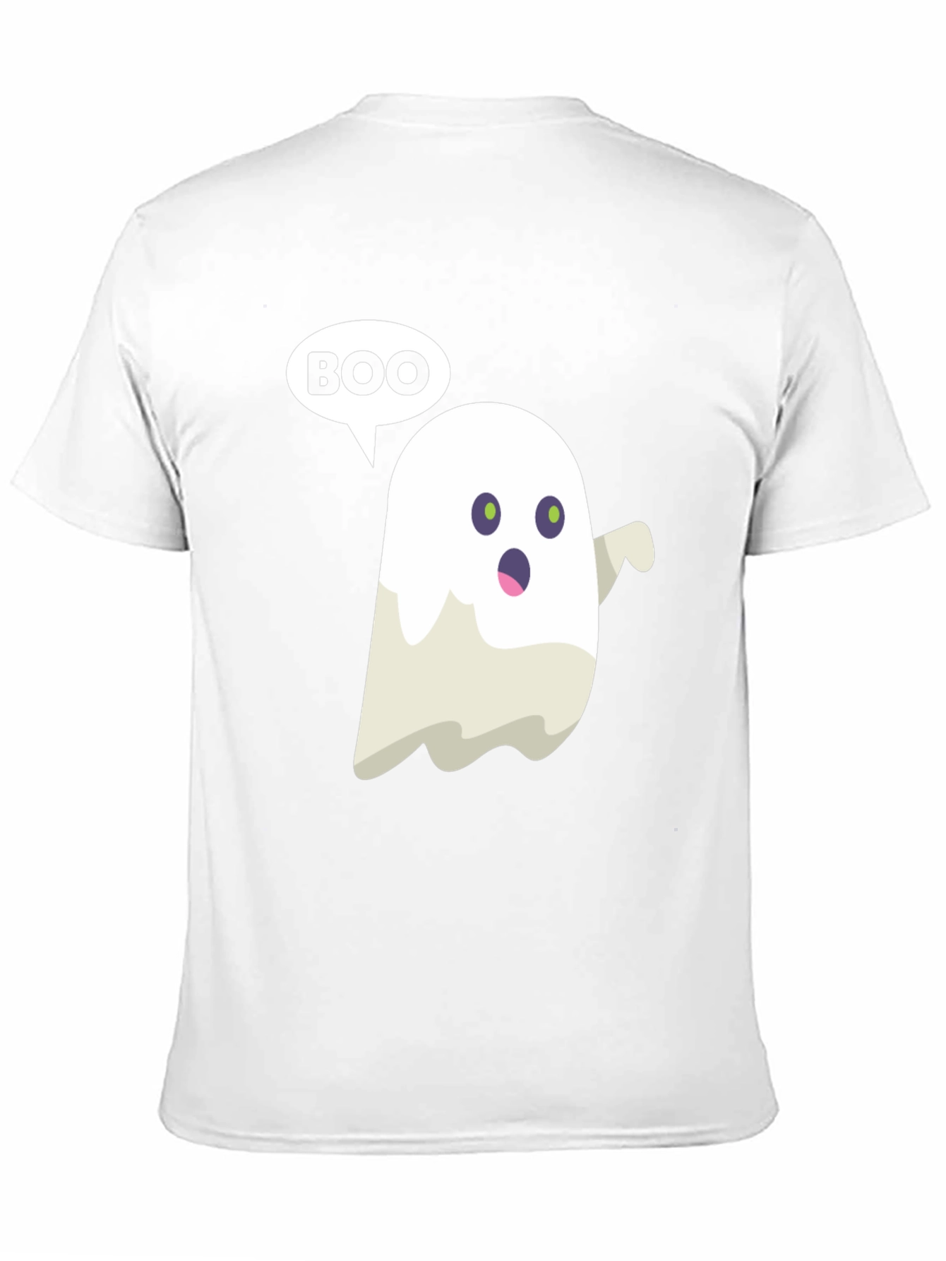 Boo Ghost Graphic Tee - Spooky Season Shirt