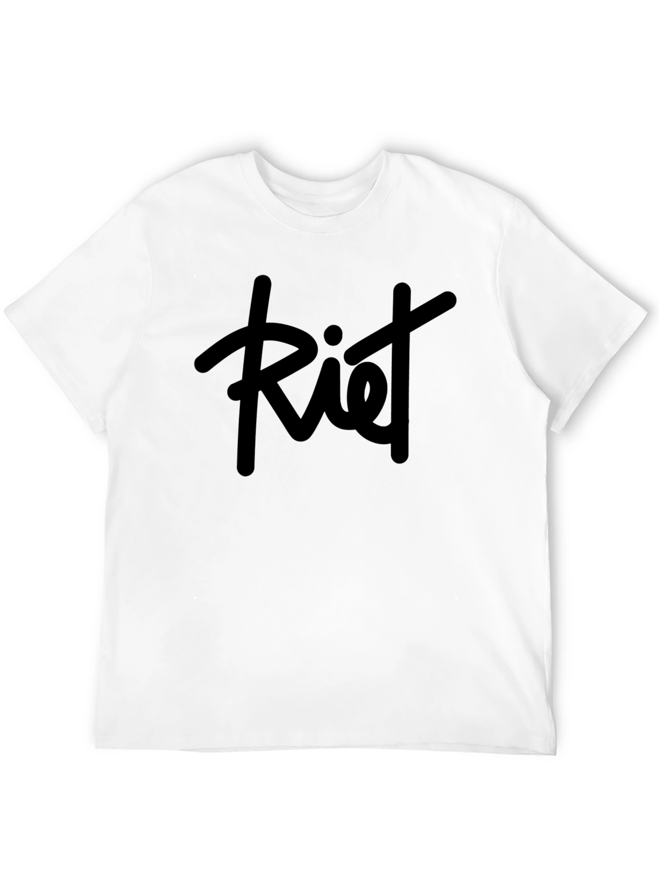 Riet Graphic Tee - Stylish Black Cotton T-Shirt
