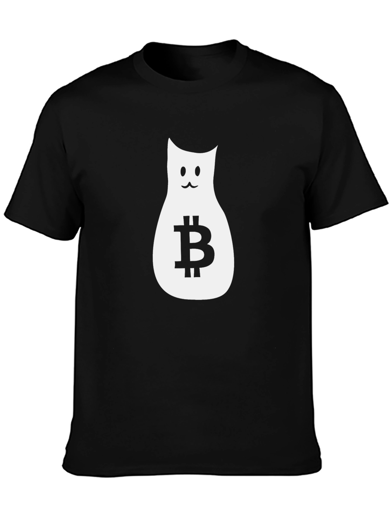 Bitcoin Cat T-Shirt - Crypto Tee
