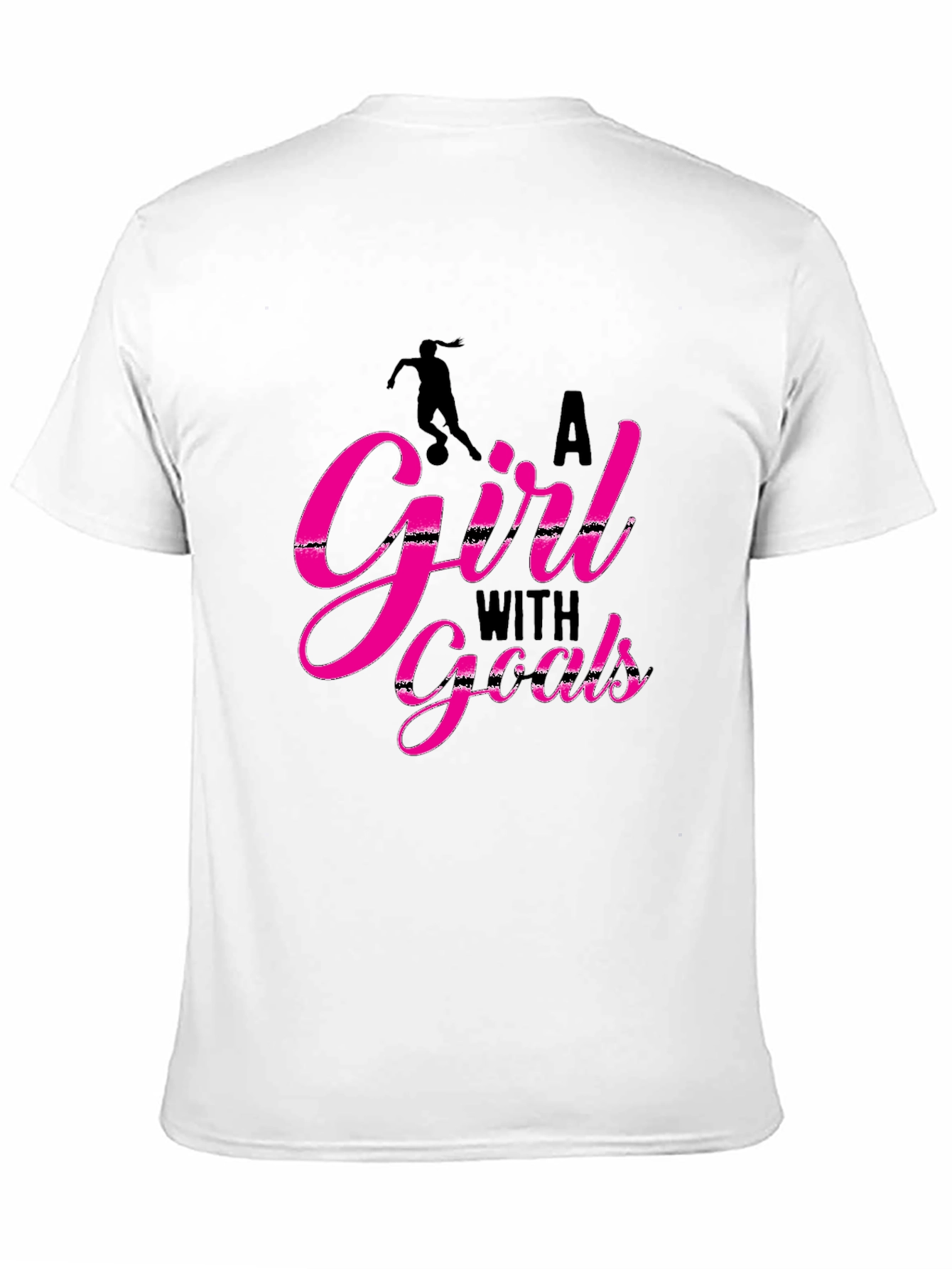 A Girl With Goals Graphic Tee