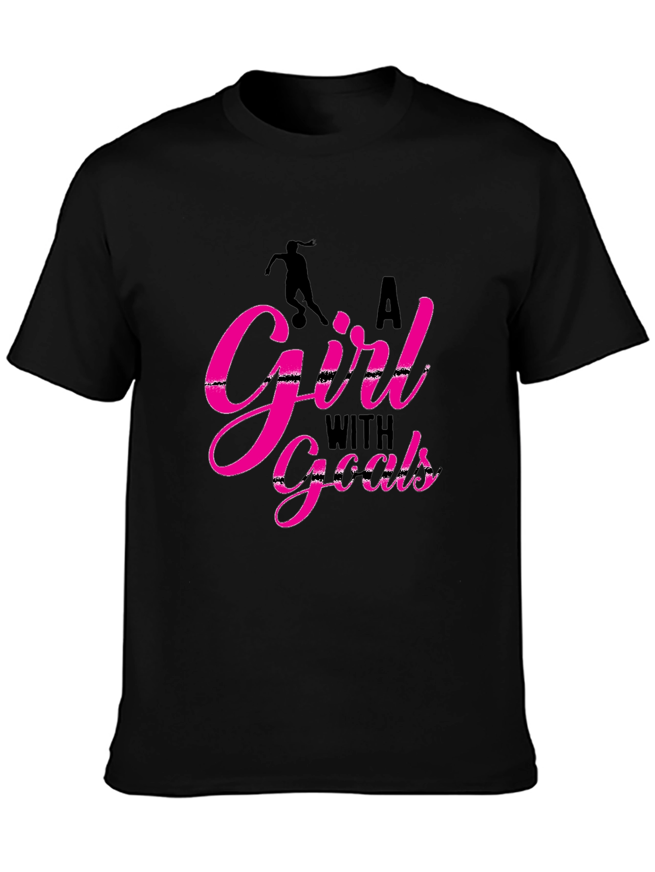 A Girl With Goals Graphic Tee