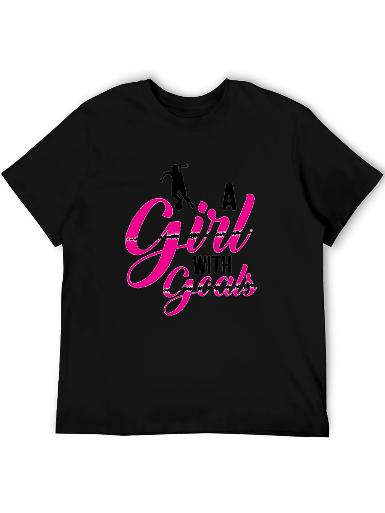 A Girl With Goals Graphic Tee