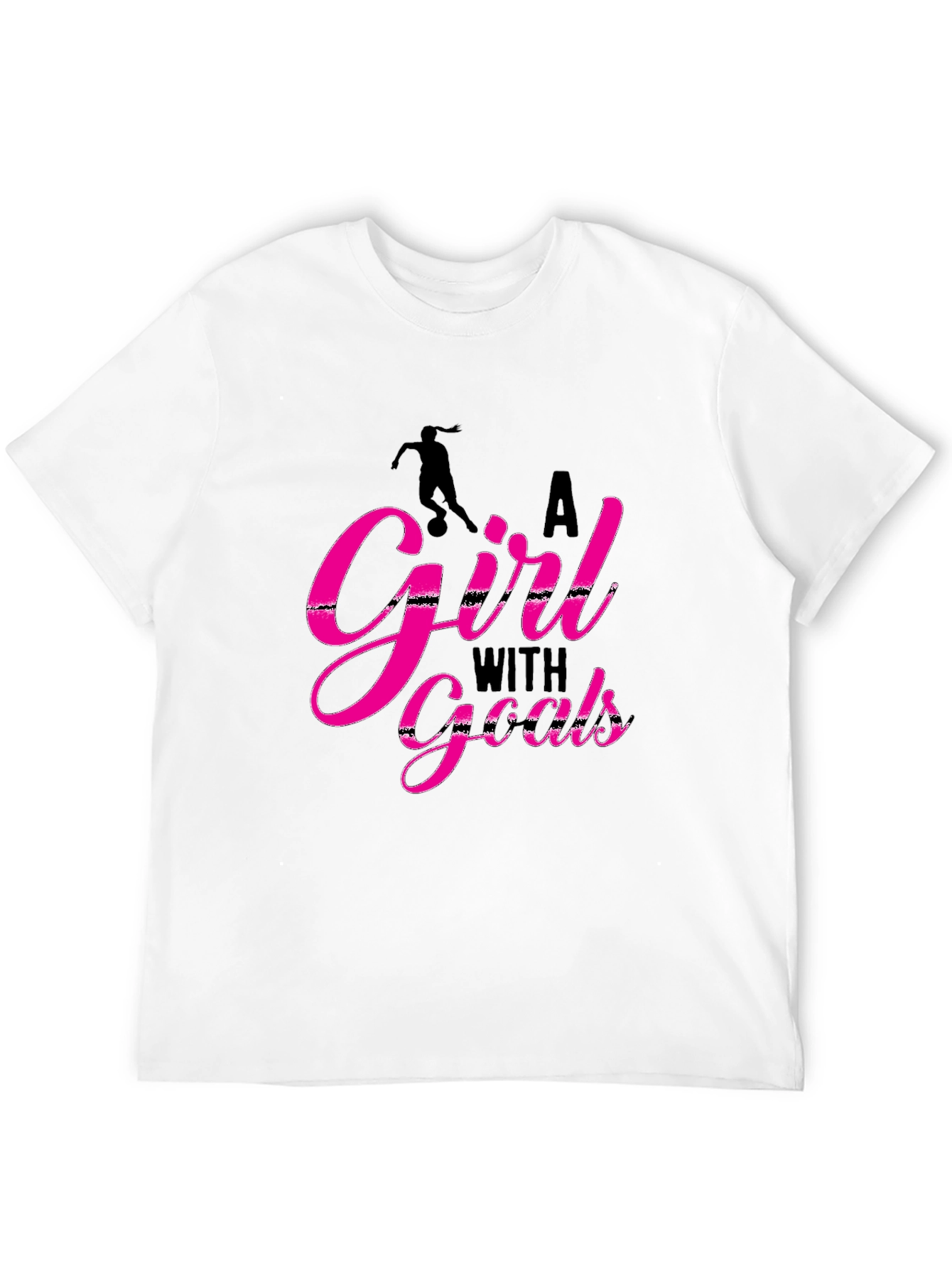 A Girl With Goals Graphic Tee