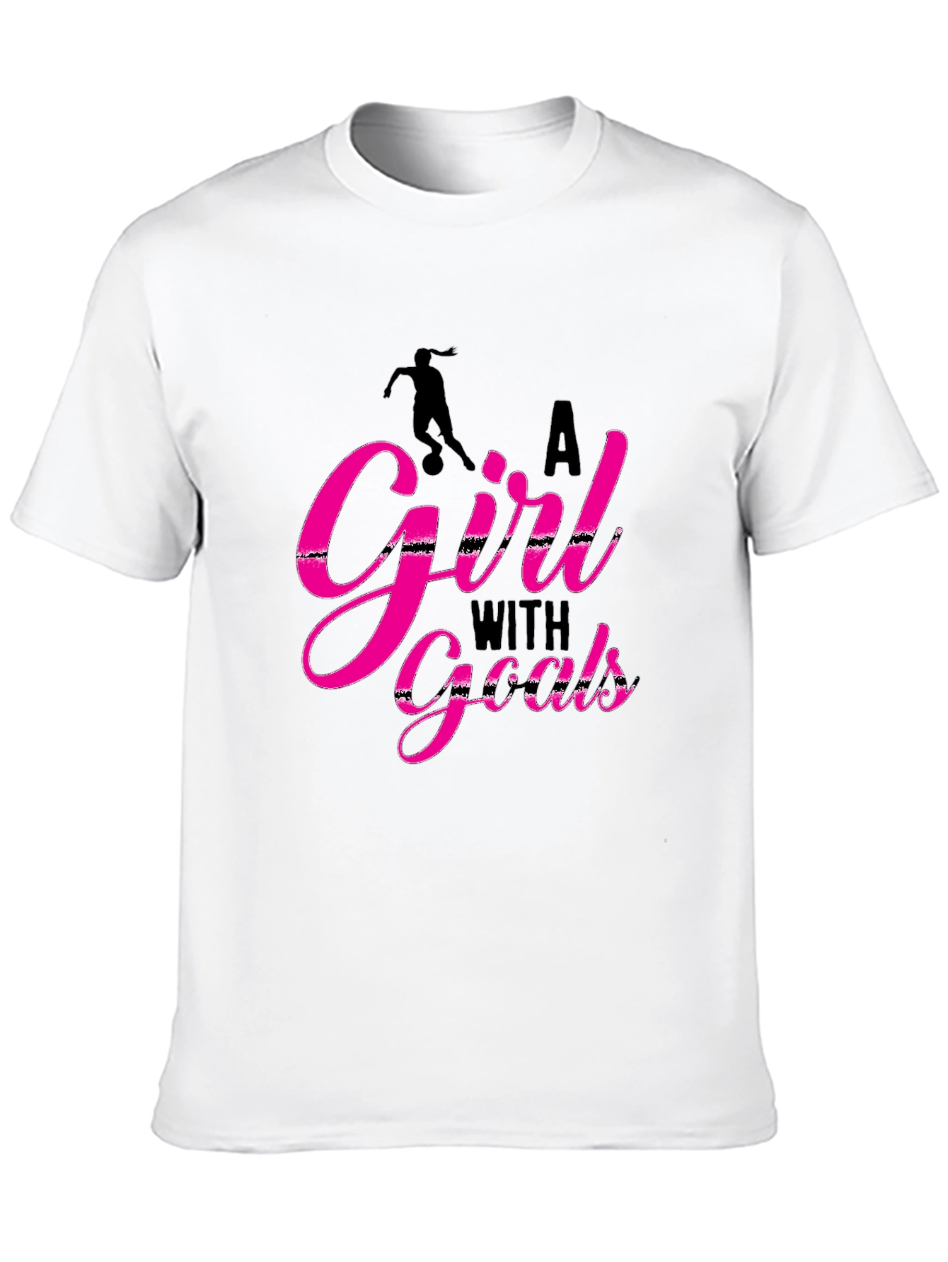 A Girl With Goals Graphic Tee