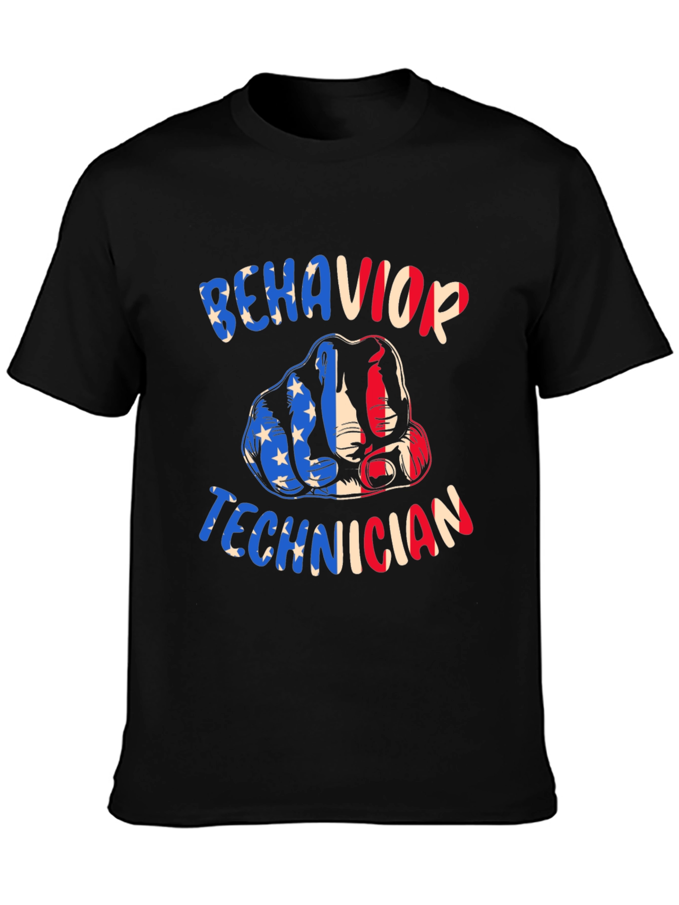 Behavior Technician Patriotic T-Shirt