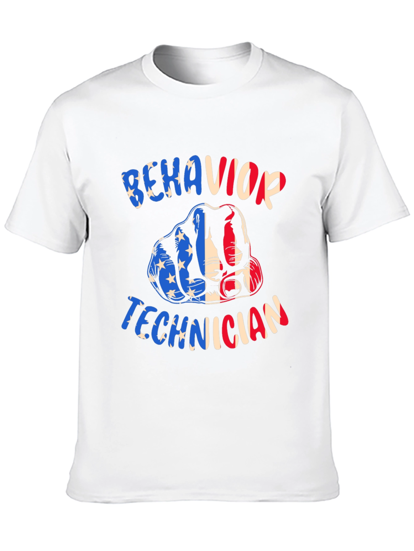 Behavior Technician Patriotic T-Shirt