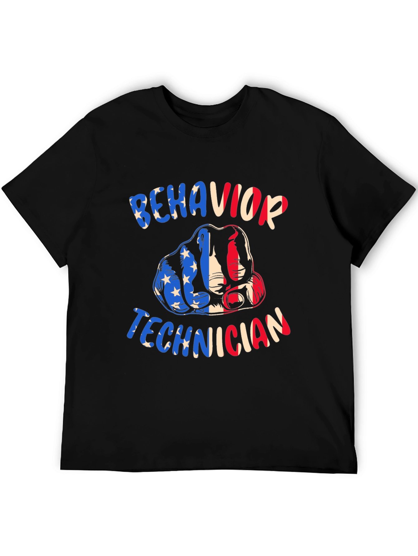 Behavior Technician Patriotic T-Shirt