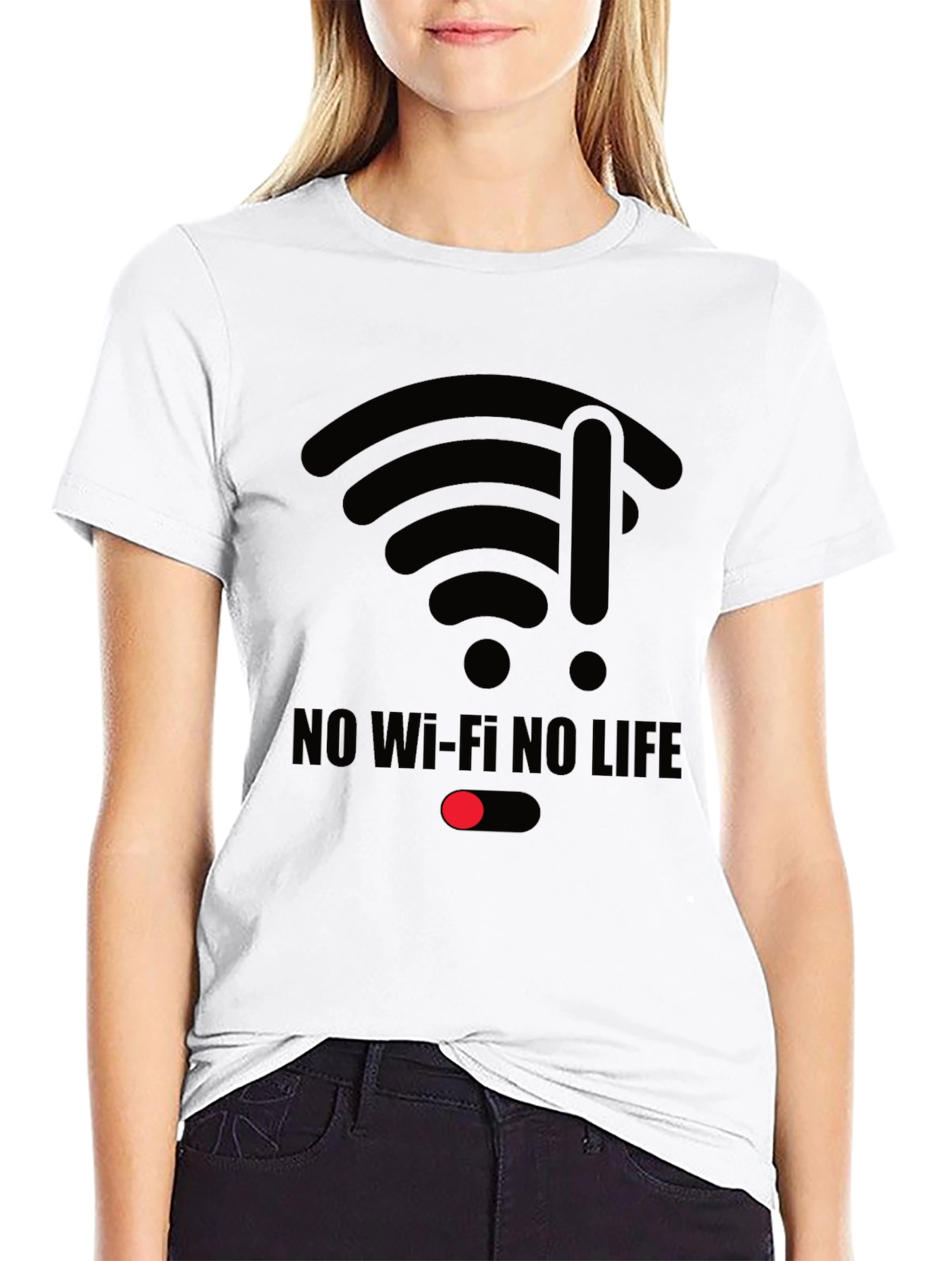 No Wifi No Life Graphic Tee