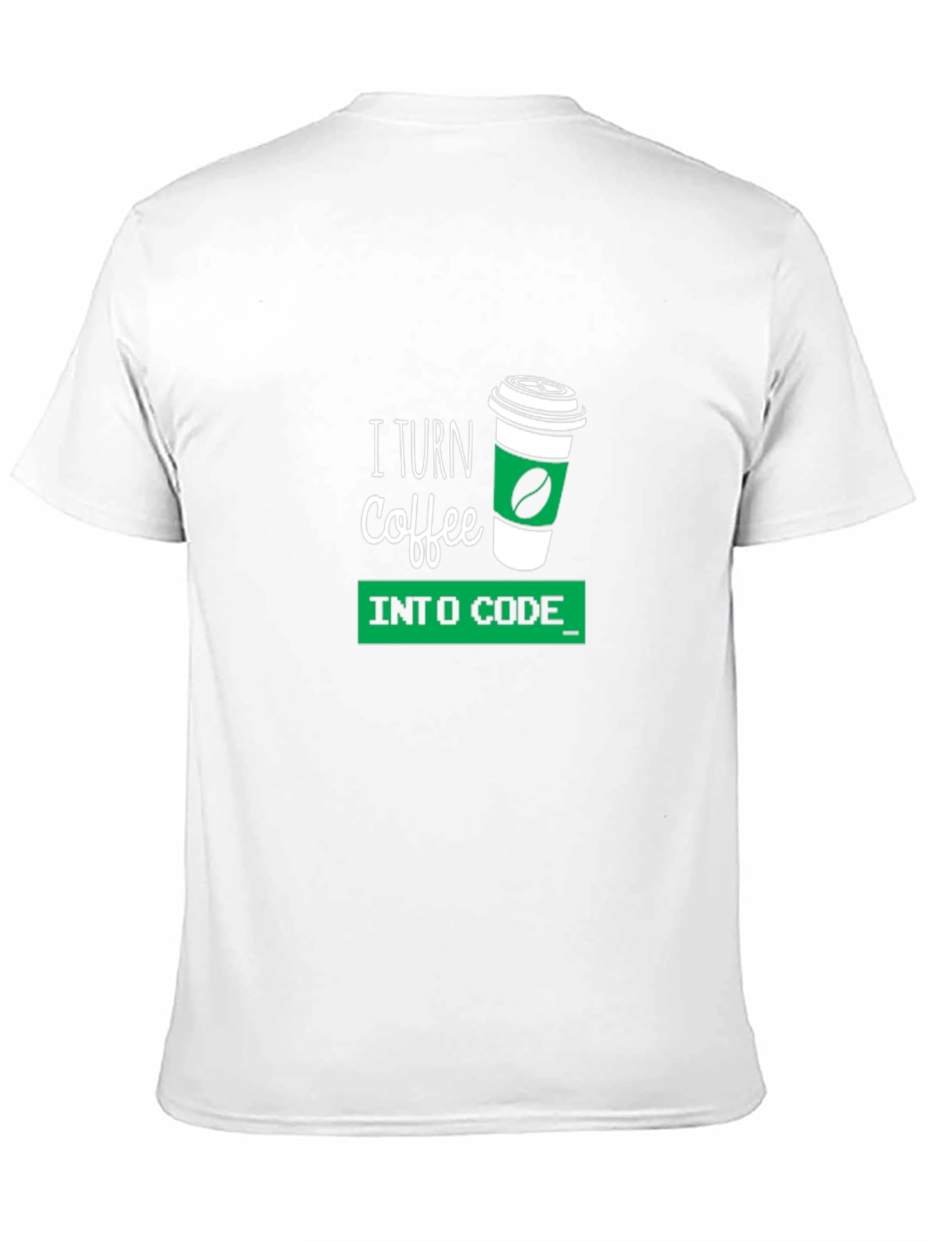 Coffee to Code Graphic T-Shirt - Programmer Gift