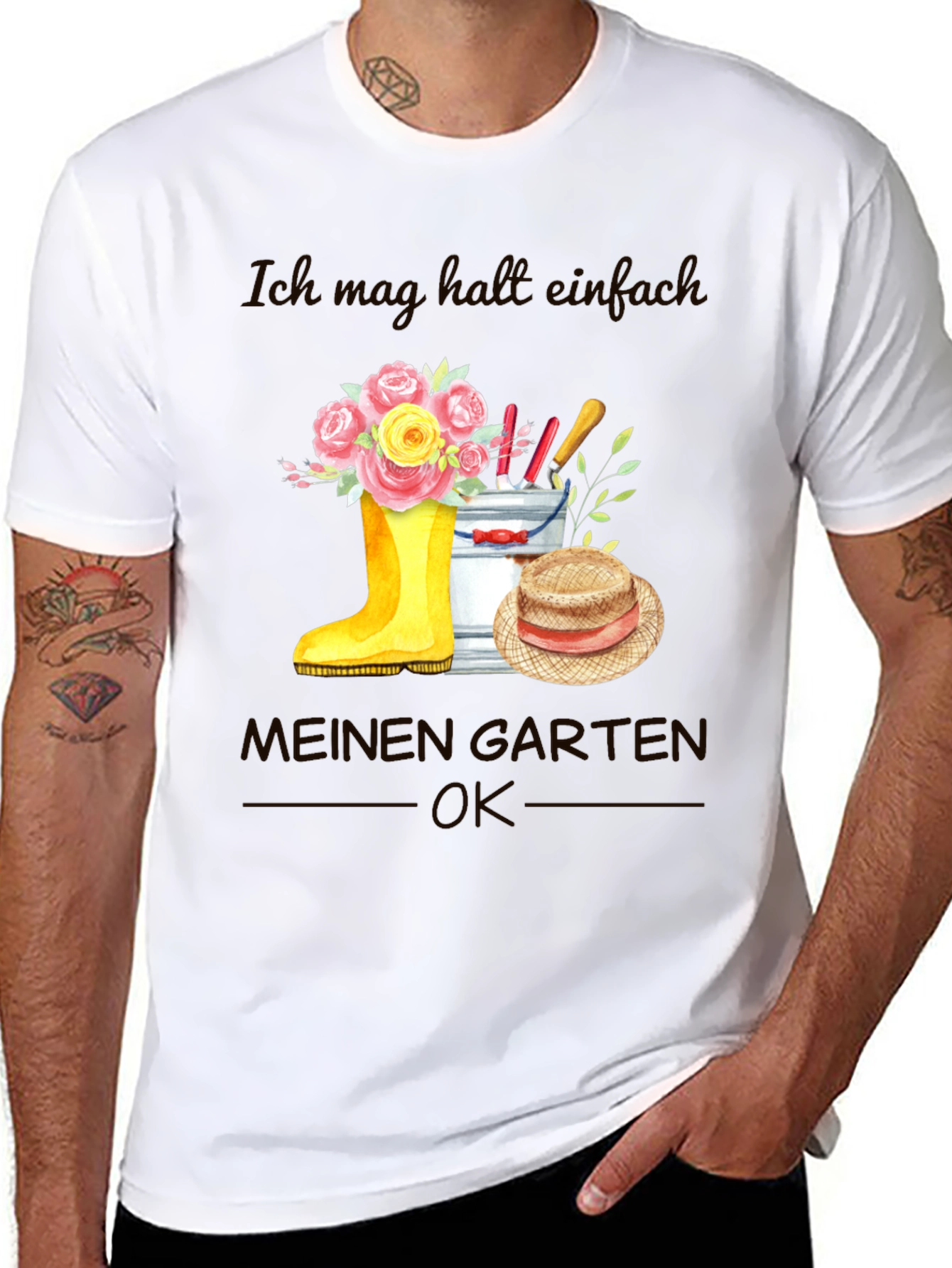 Gardening Lover T-Shirt - Mein Garten