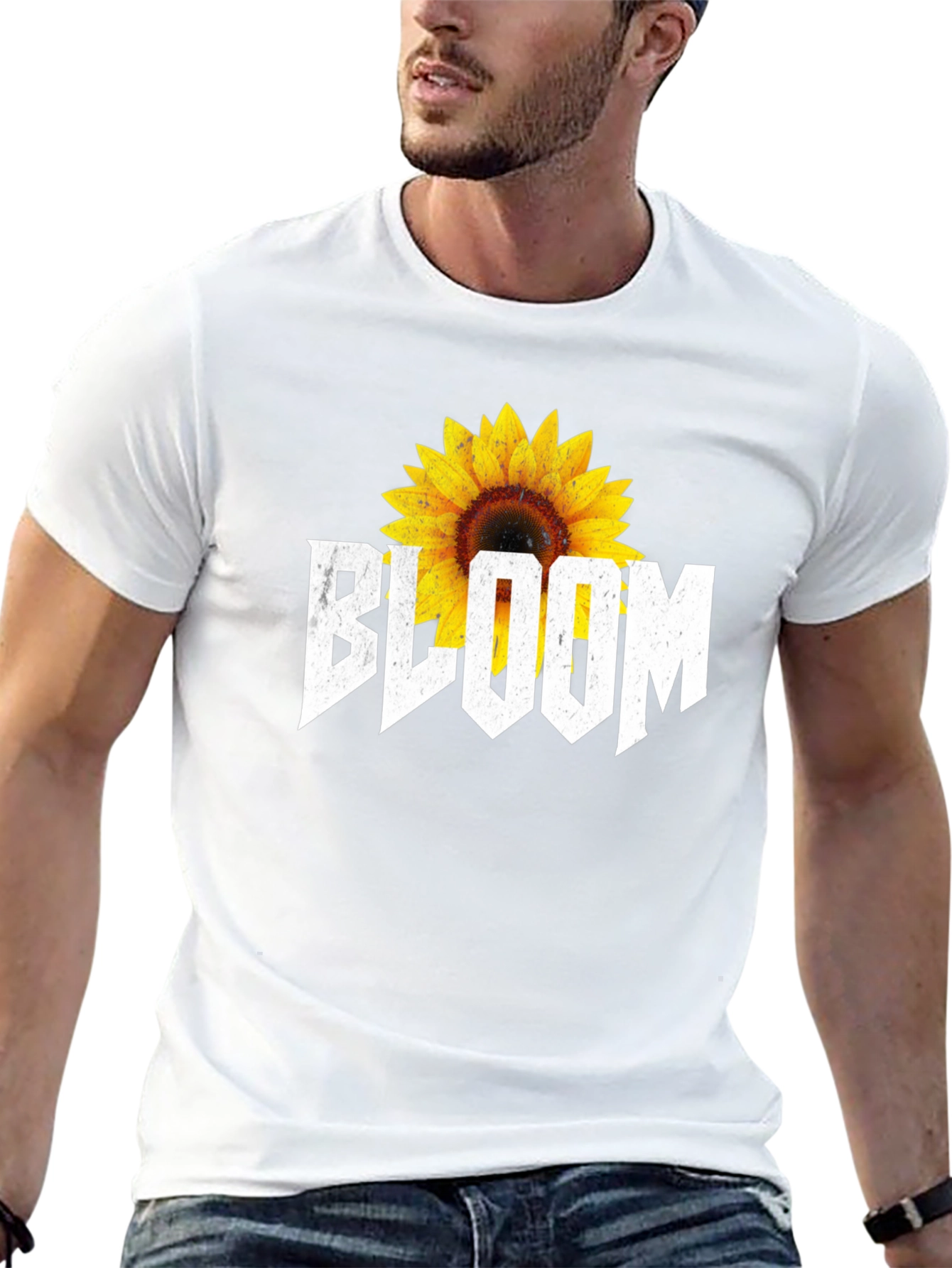 Bloom Sunflower Graphic T-Shirt