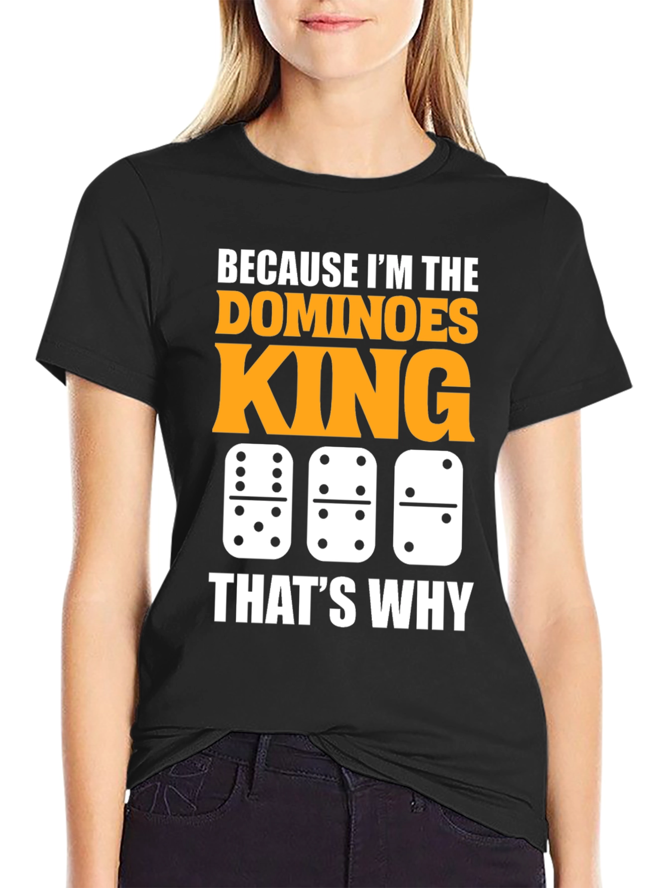 Dominoes King Graphic Tee