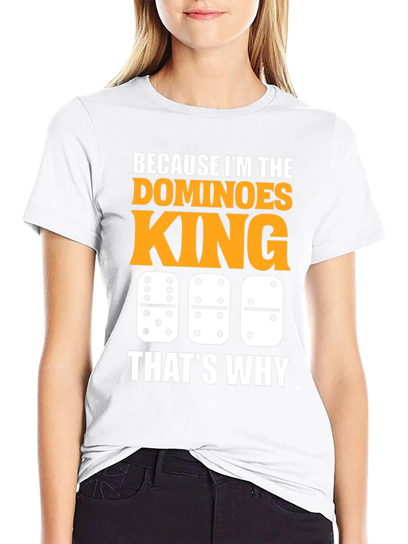 Dominoes King Graphic Tee