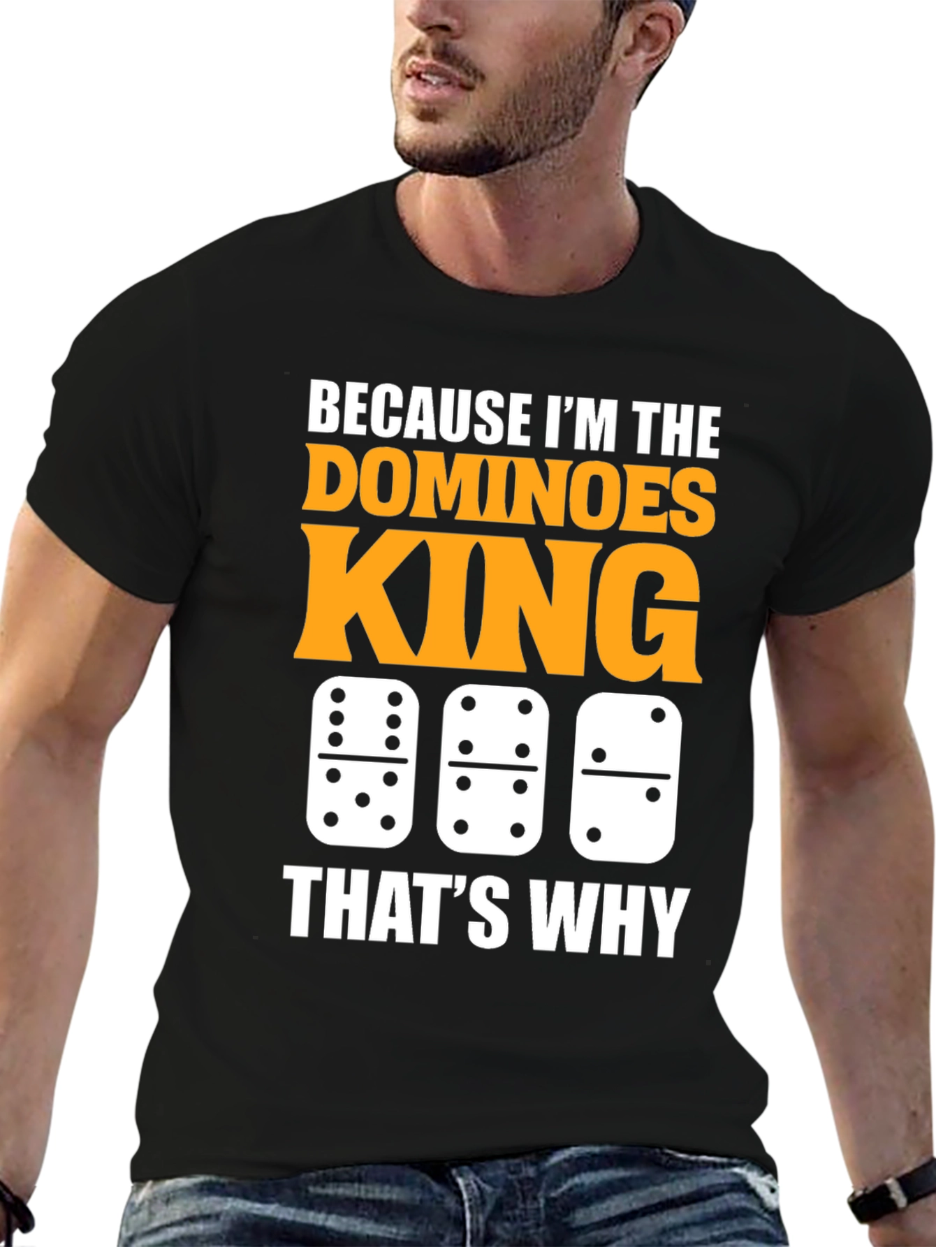 Dominoes King Graphic Tee