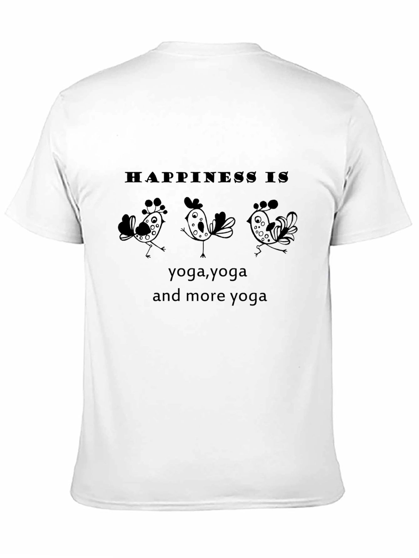 Yoga Lovers Happiness T-Shirt