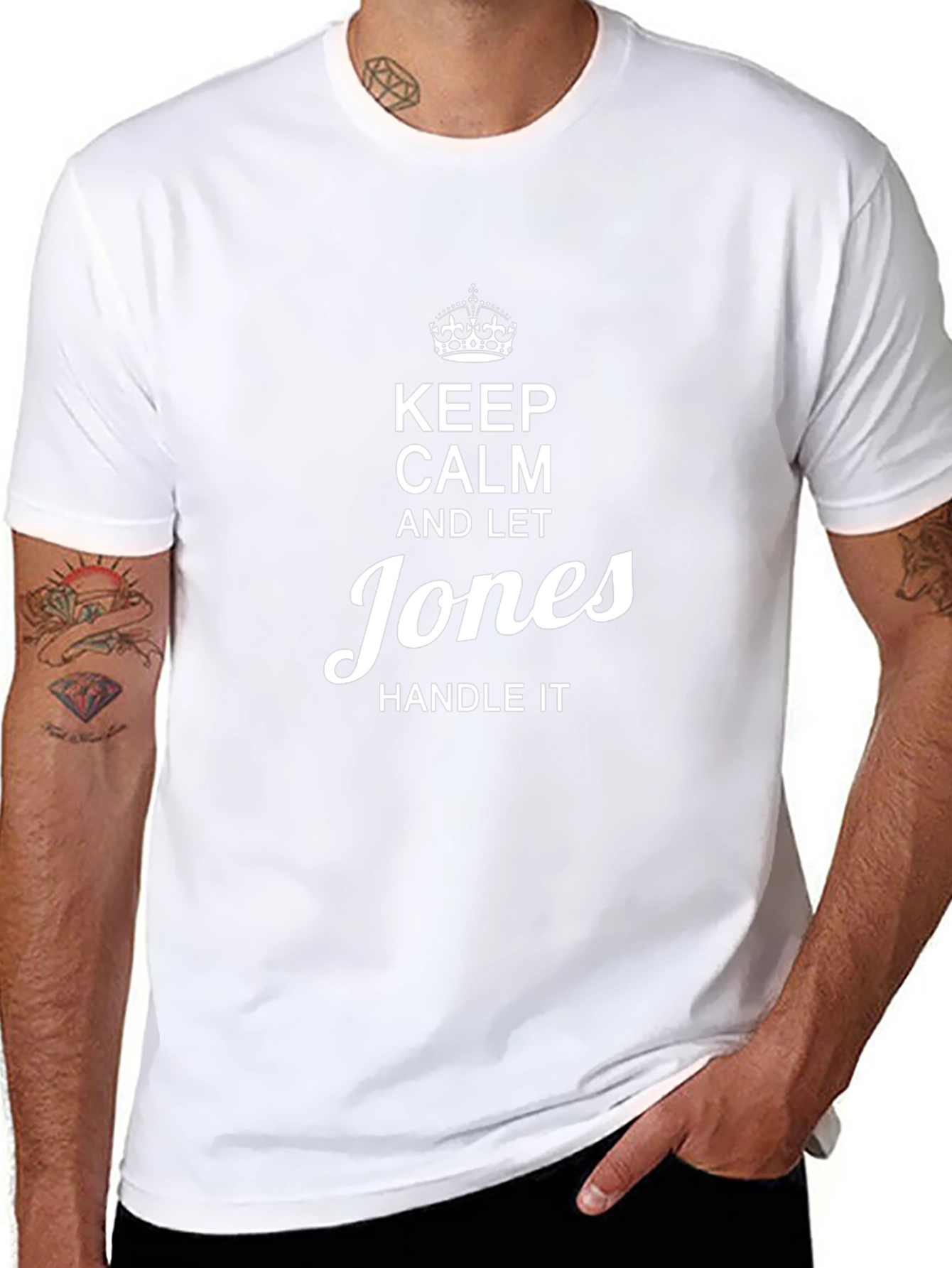 Keep Calm and Let Jones Handle It Graphic Tee